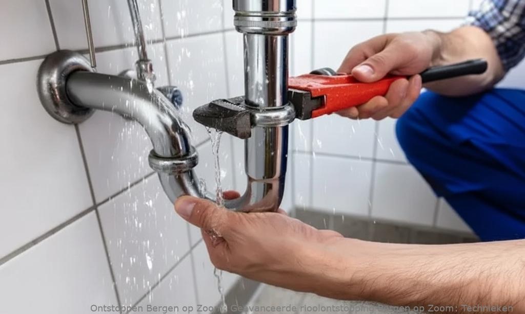Geavanceerde rioolontstopping Bergen op Zoom: Technieken