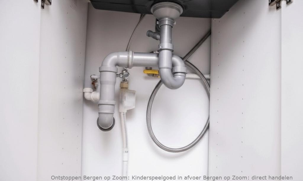 Kinderspeelgoed in afvoer Bergen op Zoom: direct handelen
