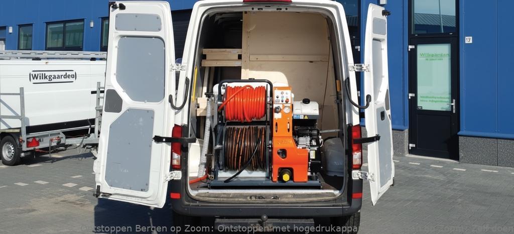 Ontstoppen met hogedrukapparatuur Bergen op Zoom: Zelf doen?