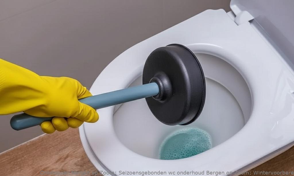 Seizoensgebonden wc onderhoud Bergen op Zoom: Wintervoorbereiding