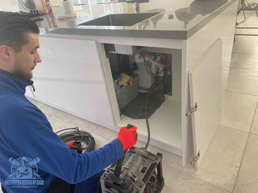Verstopping per afvoer type in Bergen op Zoom