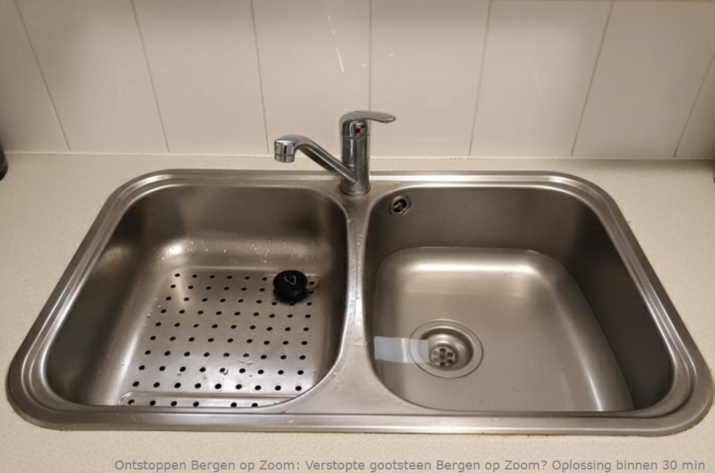 Verstopte gootsteen Bergen op Zoom? Oplossing binnen 30 min