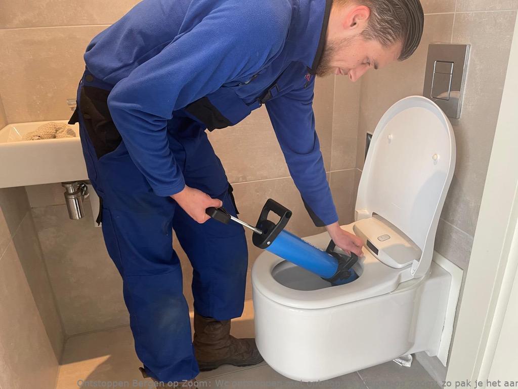 Wc ontstoppen met ontstopper Bergen op Zoom: zo pak je het aan