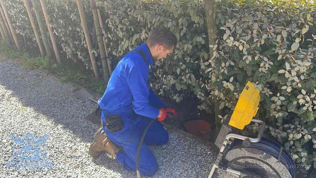 Werkwijze riool ontstoppen in Bergen op Zoom