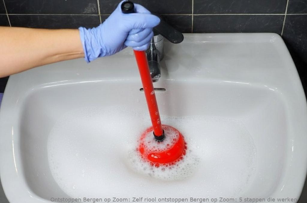 Zelf riool ontstoppen Bergen op Zoom: 5 stappen die werken
